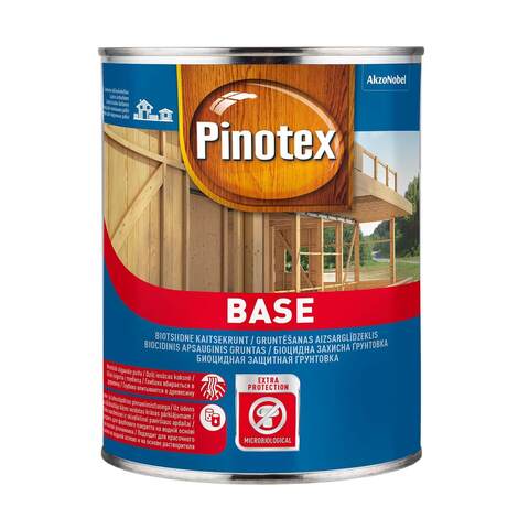 Грунт-антисептик для дерева Pinotex Base / Пинотекс Бейс