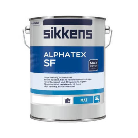 Краска для стен и потолков Sikkens Alphatex SF / Сиккенс Альфатекс СФ матовая