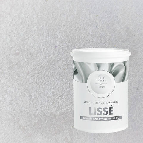 Декоративная штукатурка с эффектом блестящего шелка Vincent Decor Lisse / Винсент Декор Лиссе