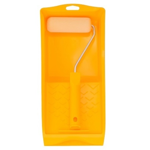 Набор мини валик с ручкой, ванночка Color Expert Top / Колор Эксперт флок 86921102