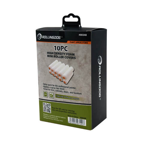 Мини-валик из поролона высокой плотности Rollingdog Gloss-King / Роллингдог Глос Кинг