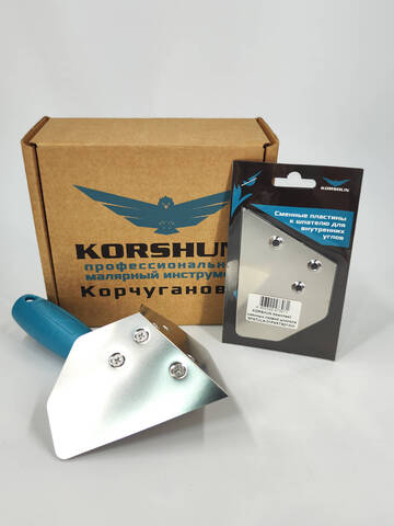 Набор шпатель и сменные лезвия Корчуганова Korshun / Коршун