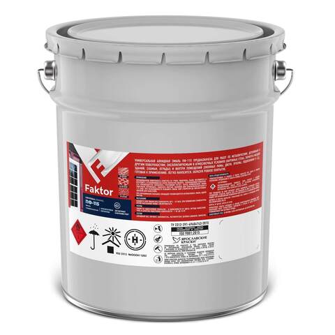 Эмаль универсальная ПФ-115 Faktor / Фактор