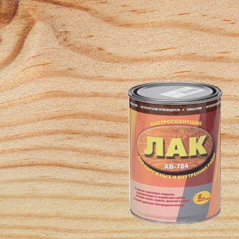Лак для тонирования и защиты изделий из дерева Новбытхим ХВ-784