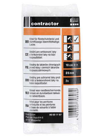 Валик Contractor 86601197 филт 5мм / Контрактор