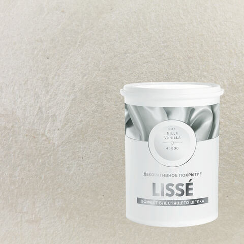 Декоративная штукатурка с эффектом блестящего шелка Vincent Decor Lisse / Винсент Декор Лиссе