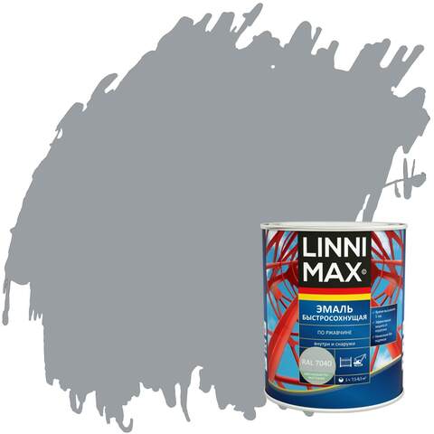 Грунт-эмаль быстросохнущая по ржавчине Linnimax / Линнимакс