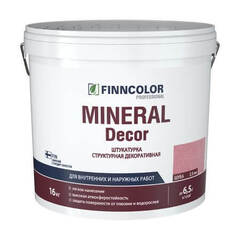 Штукатурка декоративная "шуба" 2,5 мм Finncolor Mineral Decor / Финнколор Минерал Декор