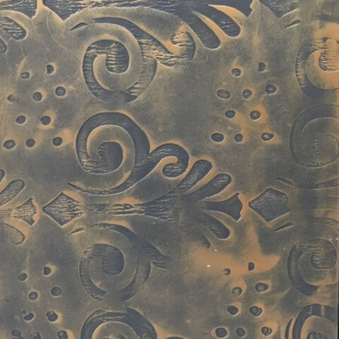 Валик декоративный резиновый жесткий STMDecor EG TH / СТМДекор