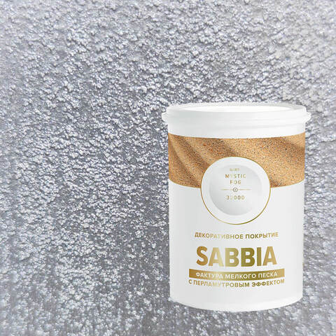 Декоративная штукатурка с эффектом перламутрового песка Vincent Decor Sabbia / Винсент Декор Саббия