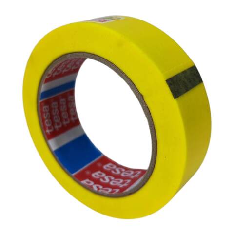 Лента малярная желтая для идеально ровных краев Tesa / Теса