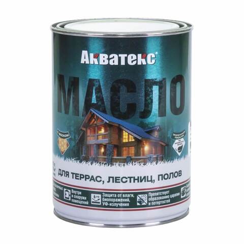 Масло для террас, лестниц и полов Акватекс