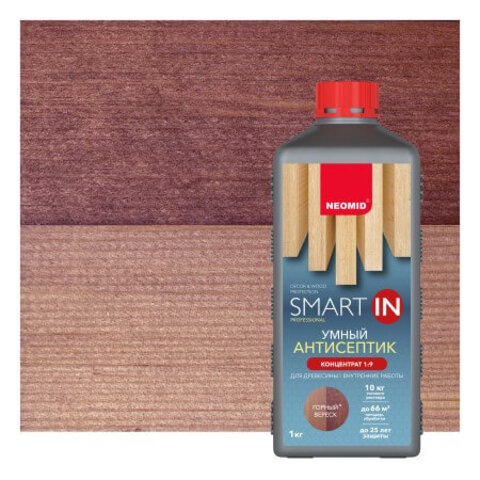 Антисептик декоративный для внутренних работ Neomid Smart In / Неомид Смарт Ин