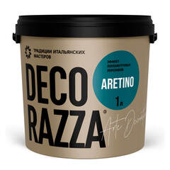 Декоративная штукатурка с эффектом перламутровых переливов Decorazza Aretino / Декорацца Аретино