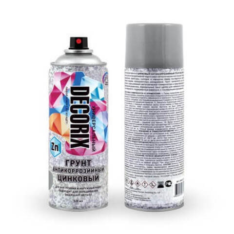 Грунт антикоррозионный цинковый Decorix / Декорикс