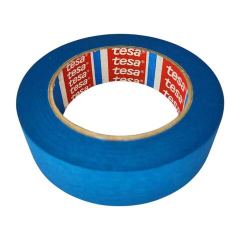 Лента малярная синяя для идеально ровных краев УФ 1 неделя Tesa / Теса