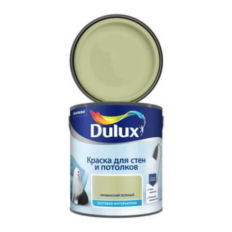 Краска интерьерная для стен и потолков матовая Dulux / Дюлакс