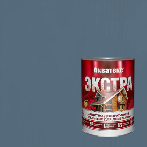 Защитно-декоративное покрытие для древесины Акватекс Экстра