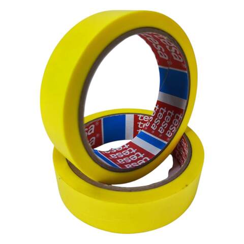 Лента малярная желтая для идеально ровных краев 56270 Tesa Washi / Теса Лента малярная желтая для идеально ровных краев 56270 Tesa Washi / Теса