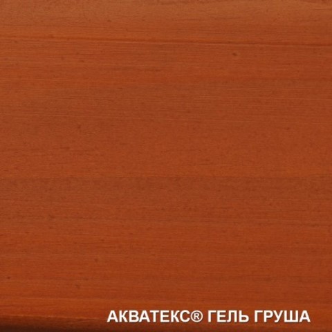 Защитно-декоративное тиксотропное покрытие для древесины Акватекс Гель