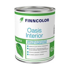 Краска для стен и потолков Finncolor Oasis Interior / Финнколор Оазис Интериор матовая