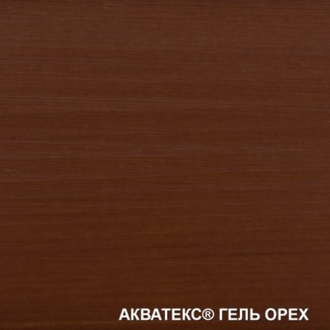 Защитно-декоративное тиксотропное покрытие для древесины Акватекс Гель