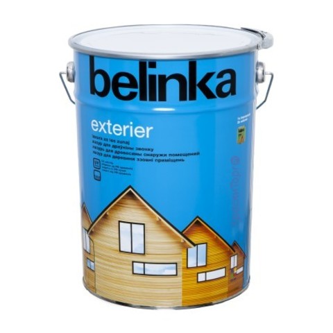 Декоративное лазурное покрытие для древесины Belinka Exterier / Белинка Экстерьер