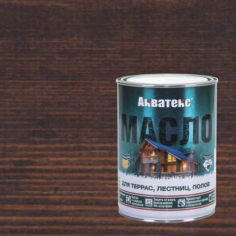 Масло для террас, лестниц и полов Акватекс
