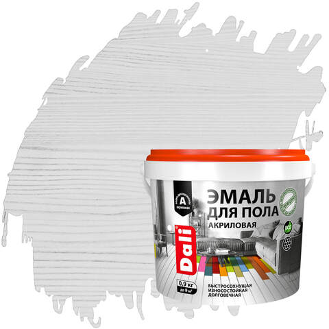 Эмаль для пола акриловая Dali / Дали