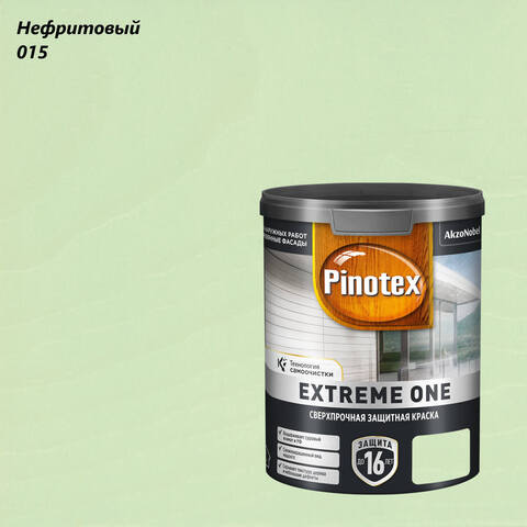 Краска сверхпрочная для деревянных фасадов Pinotex Extreme One / Пинотекс Экстрим Уан
