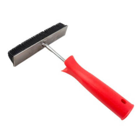 Скребок на ручке "прорезиненный ворс" STMDecor EG019L / СТМДекор