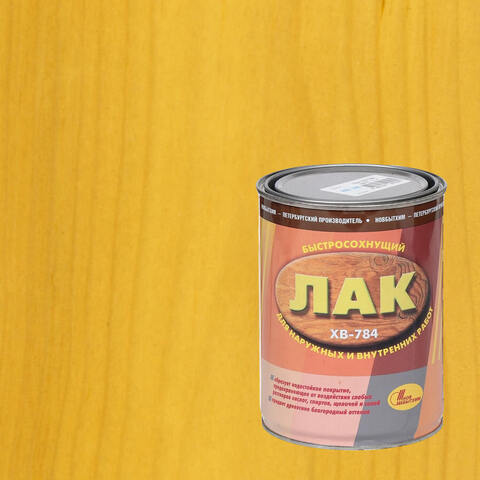 Лак для тонирования и защиты изделий из дерева Новбытхим ХВ-784