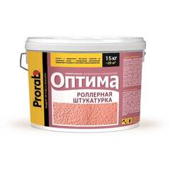 Штукатурка декоративная роллерная Prorab Оптима / Прораб