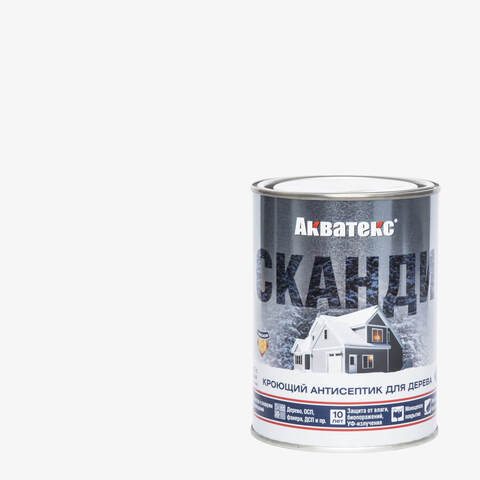 Антисептик кроющий для древесины Акватекс Сканди