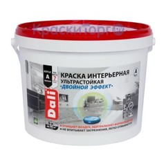 Краска интерьерная ультрастойкая Dali / Дали Двойной Эффект