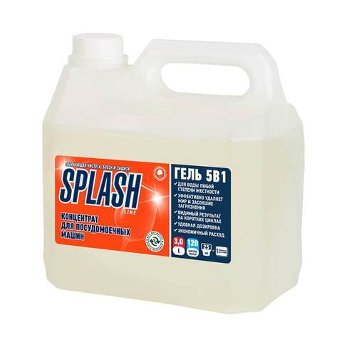Средство гелеобразное для посудомоечных машин Prosept Splash Lime / Просепт Сплэш Лайм