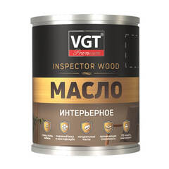 Масло интерьерное VGT Premium Inspector Wood / ВГТ Премиум Инспектор Вуд