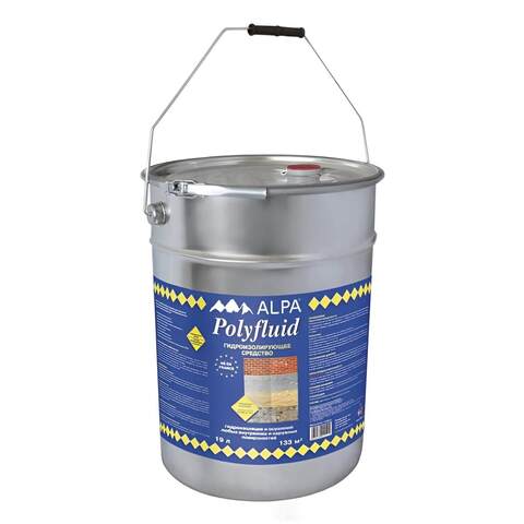 Средство для гидроизоляции пропиточное Alpa Polyfluid / Альпа Полифлюид