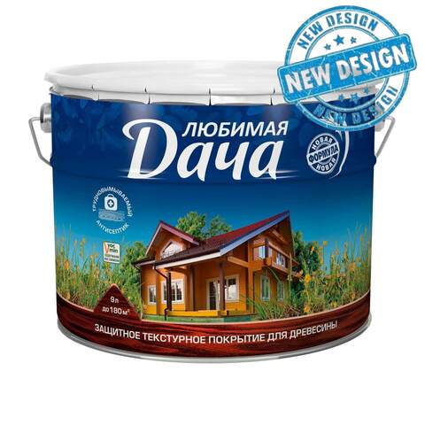 Защитно-декоративное покрытие для древесины Любимая Дача