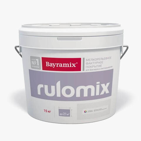 Штукатурка декоративная текстурная Bayramix Rulomix / Байрамикс Руломикс