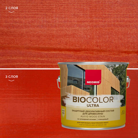 Состав защитный для древесины Neomid Bio Color Ultra / Неомид Био Колор Ультра