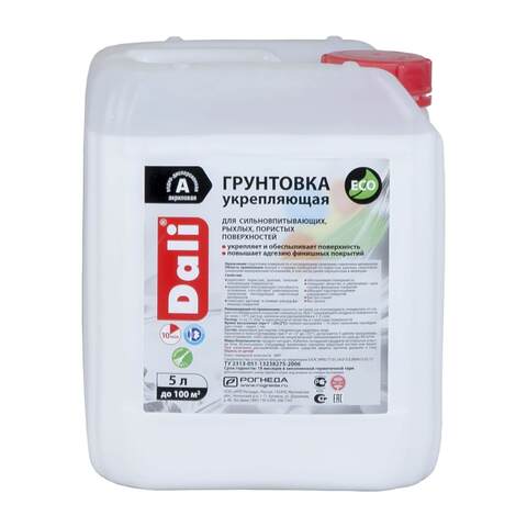 Грунтовка укрепляющая акриловая Dali / Дали