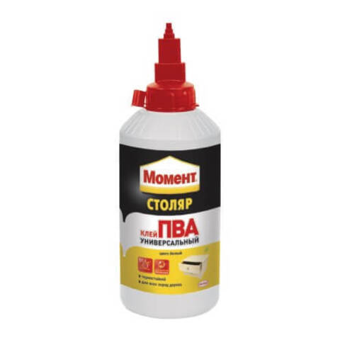 Клей для всех пород дерева Момент Столяр ПВА универсальный