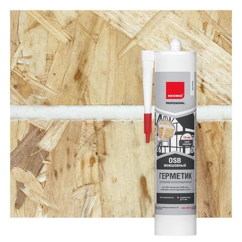 Герметик для плит OSB Neomid Wood Professional / Неомид Теплый Дом