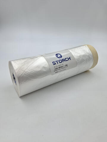 Пленка защитная с белой малярной лентой Storch Profi CQ Folie / Шторх