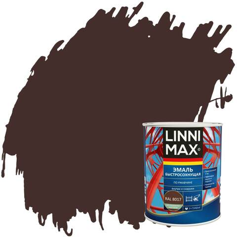 Грунт-эмаль быстросохнущая по ржавчине Linnimax / Линнимакс