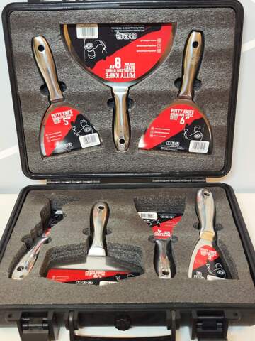 Набор цельнометаллических шпателей Olejnik / Олейник