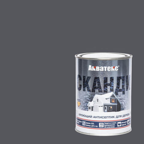Антисептик кроющий для древесины Акватекс Сканди
