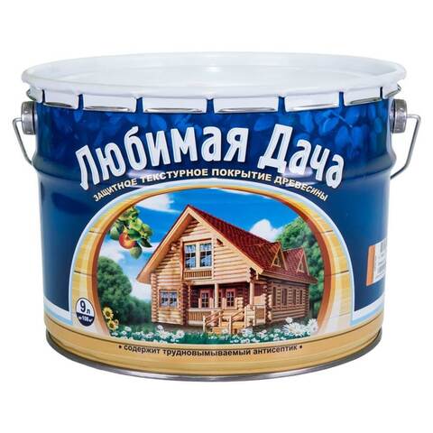 Защитно-декоративное покрытие для древесины Любимая Дача