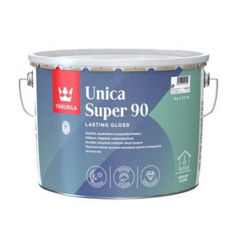 Лак яхтный Tikkurila Unica Super 90 / Тиккурила Уника Супер 90 глянцевый